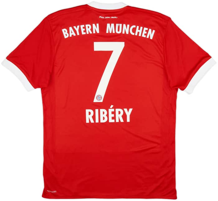2017-18 Bayern Munich Home Shirt Ribery #7 (M)