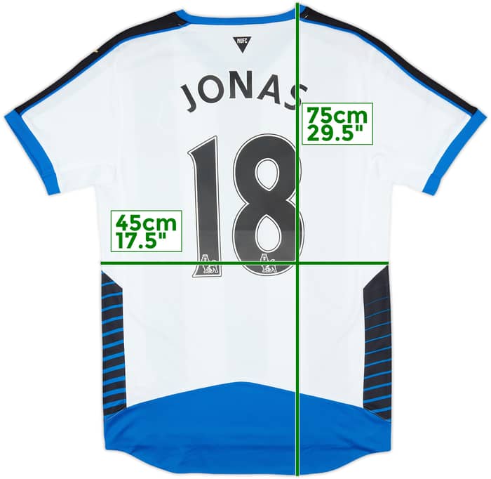 2015-16 Newcastle Home Shirt Jonas #18 - 9/10 - (S)