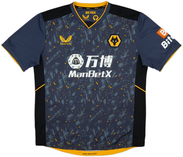 2021-22 Wolves Away Shirt J.Moutinho #28 - 9/10 - (L)