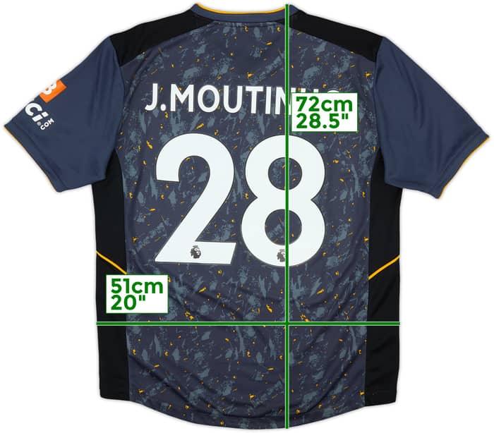 2021-22 Wolves Away Shirt J.Moutinho #28 - 9/10 - (L)
