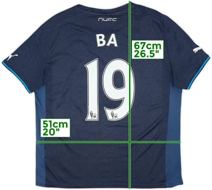 2013-14 Newcastle Away Shirt Ba #19 - 9/10 - (M)