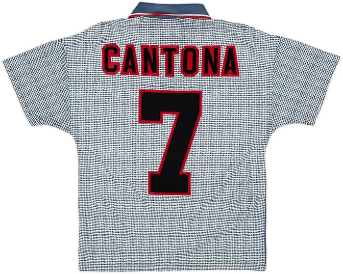 1995-96 Manchester United Away Shirt Cantona #7 - 9/10 - (Y)