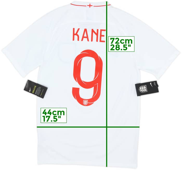 2018-19 England Home Shirt Kane #9 (S)