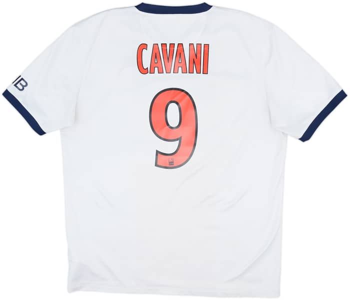 2013-14 Paris Saint-Germain Away Shirt Cavani #9 - 7/10 - (L)