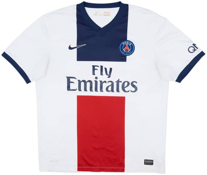 2013-14 Paris Saint-Germain Away Shirt Cavani #9 - 7/10 - (L)