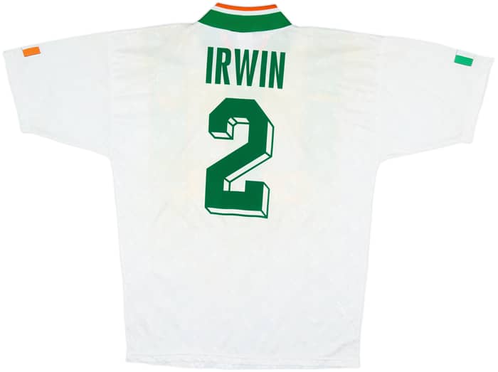1994 Ireland Away Shirt Irwin #2 - 7/10 - (M)