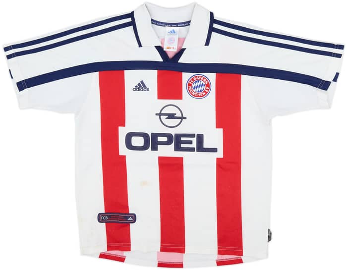 2000-01 Bayern Munich Away Shirt Elber #9 - 6/10 - (Y)