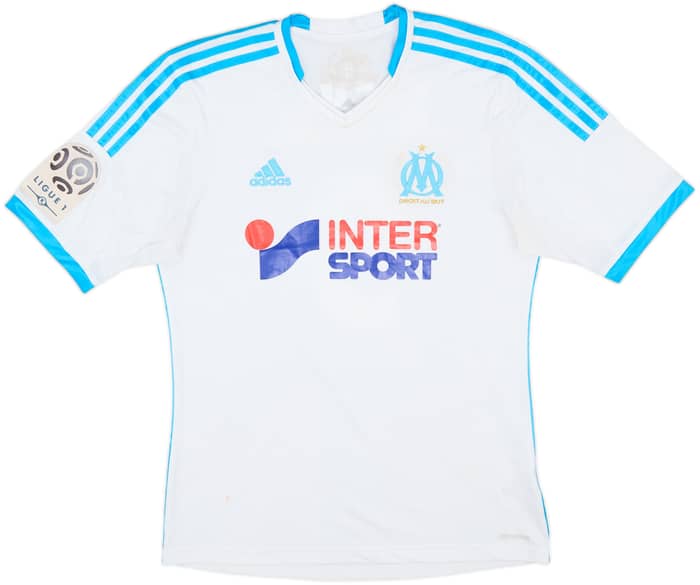 2013-14 Olympique Marseille Home Shirt Gignac #9 - 8/10 - (S)