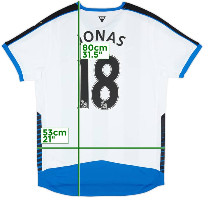 2015-16 Newcastle Home Shirt Jonas #18 - 9/10 - (L)