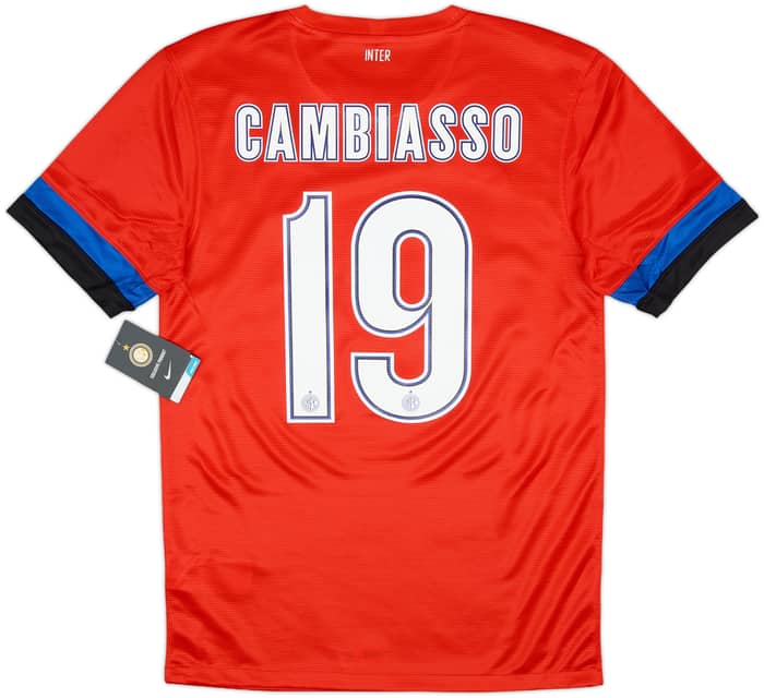 2012-13 Inter Milan Away Shirt Cambiasso #19 (S)
