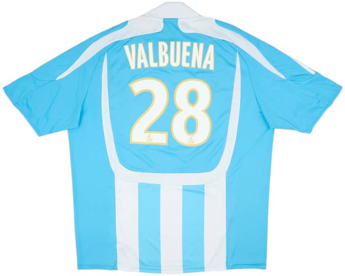 2007-08 Olympique Marseille Away Shirt Valbuena #28 - 8/10 - (XL)