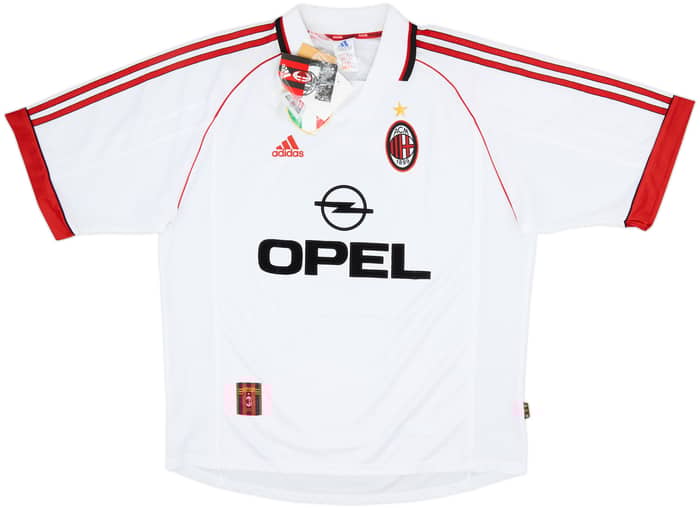 1998-99 AC Milan Away Shirt Weah #9 (XL)