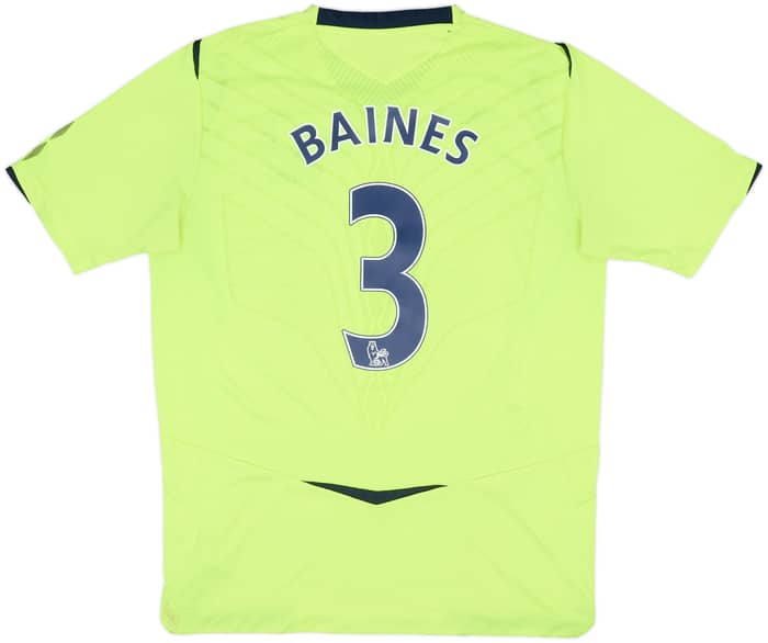 2008-09 Everton Third Shirt Baines #3 - 7/10 - (L)