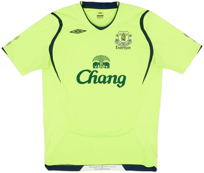 2008-09 Everton Third Shirt Baines #3 - 7/10 - (L)