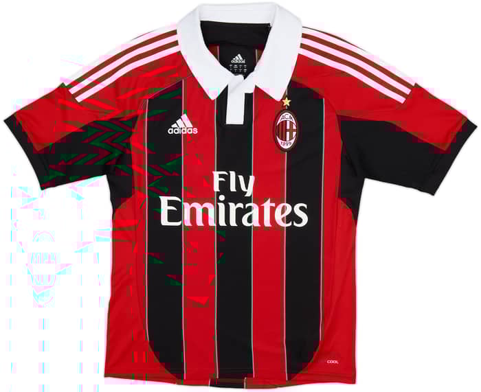 2012-13 AC Milan Home Shirt Pato #9 - 8/10 - (S)