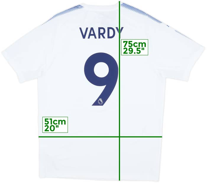 2017-18 Leicester Third Shirt Vardy #9 (L)
