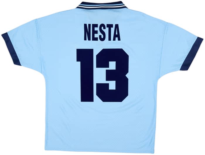 1995-96 Lazio Home Shirt Nesta #13 - 8/10 - (M)