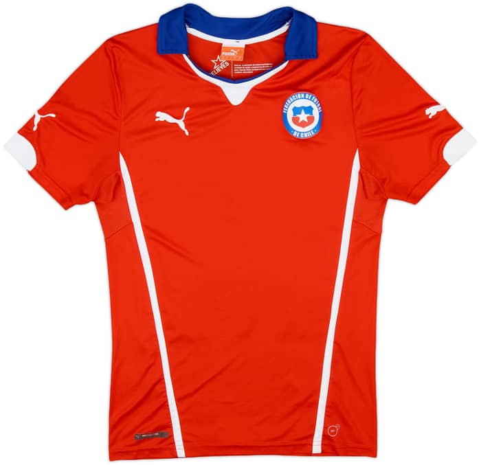 2014-15 Chile Home Shirt Beausejour #15 - 7/10 - (S)