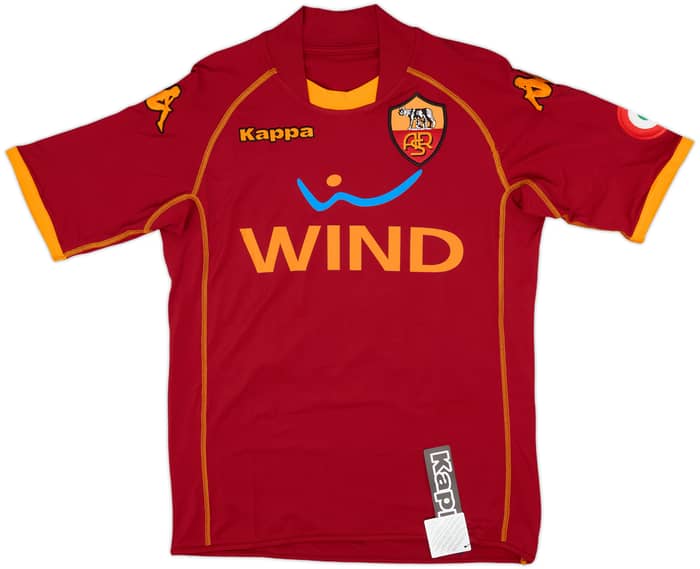 2008-09 Roma Home Shirt Totti #10 (S)