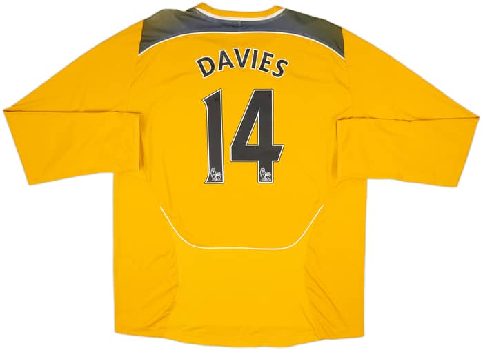 2008-09 Bolton Away L/S Shirt Davies #14 - 7/10 - (XL)