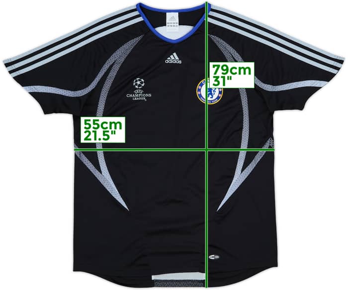 2006-07 Chelsea CL adidas Training Shirt - 10/10 - (L/XL)
