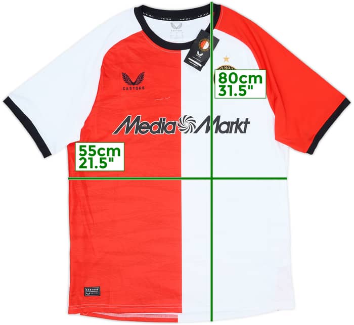 2024-25 Feyenoord Home Shirt (L)