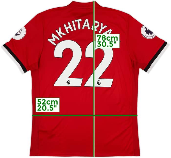 2017-18 Manchester United Home Shirt Mkhitaryan #22 - 6/10 - (L)