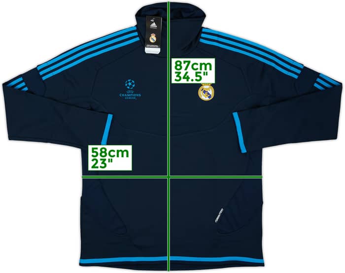2011-12 Real Madrid adidas CL Training Top (XL)