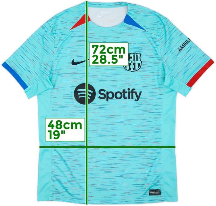 2023-24 Barcelona Third Shirt - 5/10 - (M)