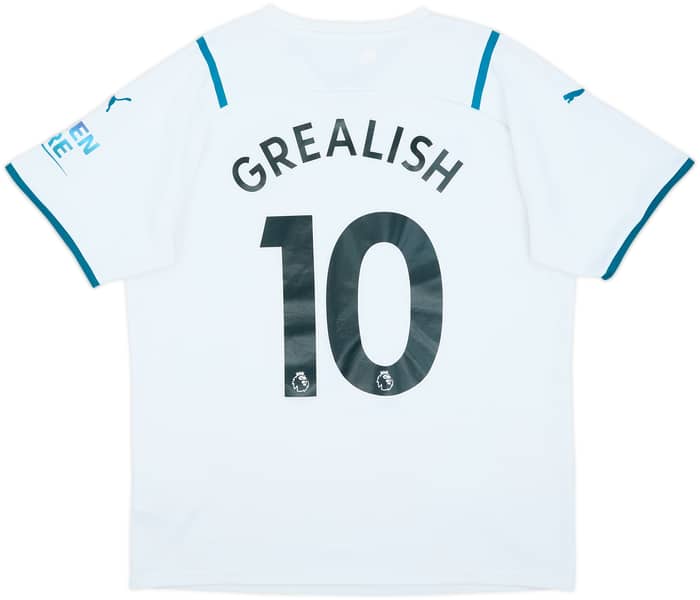 2021-22 Manchester City Away Shirt Grealish #10 - 7/10 - (L)