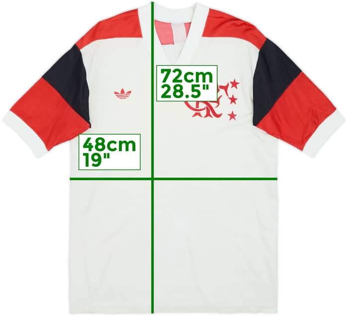 1980-81 Flamengo Away Shirt - 7/10 - (S)