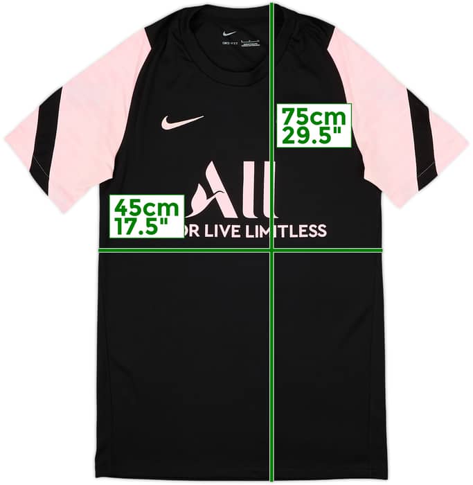 2021-22 Paris Saint-Germain Nike Training Shirt - 8/10 - (S)