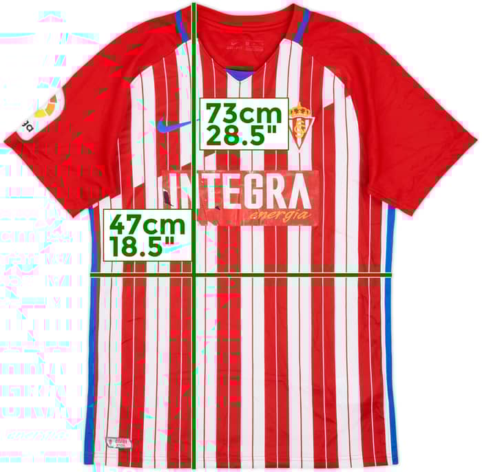 2020-21 Sporting Gijon Home Shirt - 5/10 - (M)
