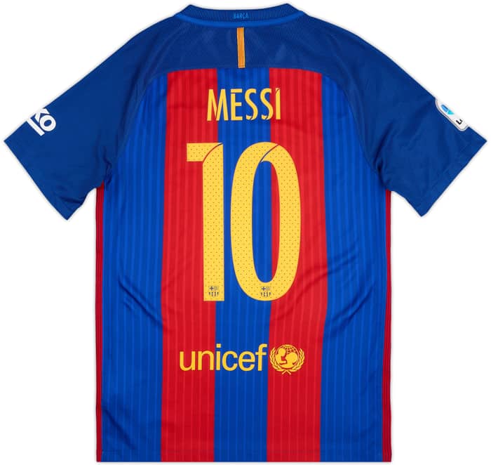 2016-17 Barcelona Home Shirt Messi #10 - 8/10 - (S)