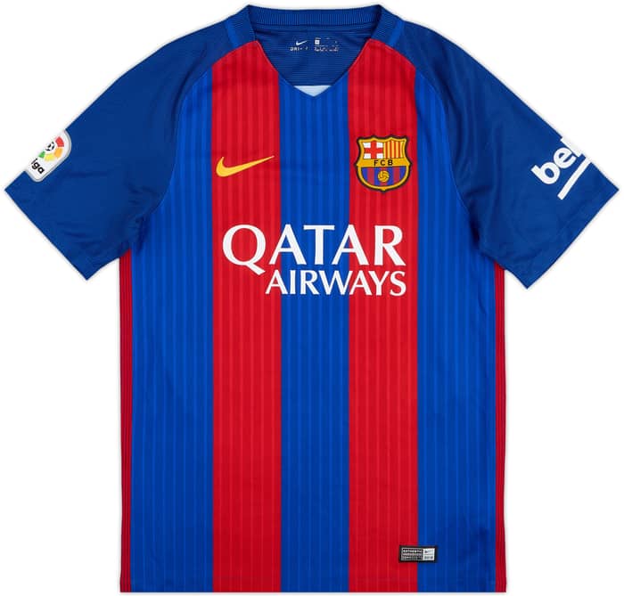 2016-17 Barcelona Home Shirt Messi #10 - 8/10 - (S)