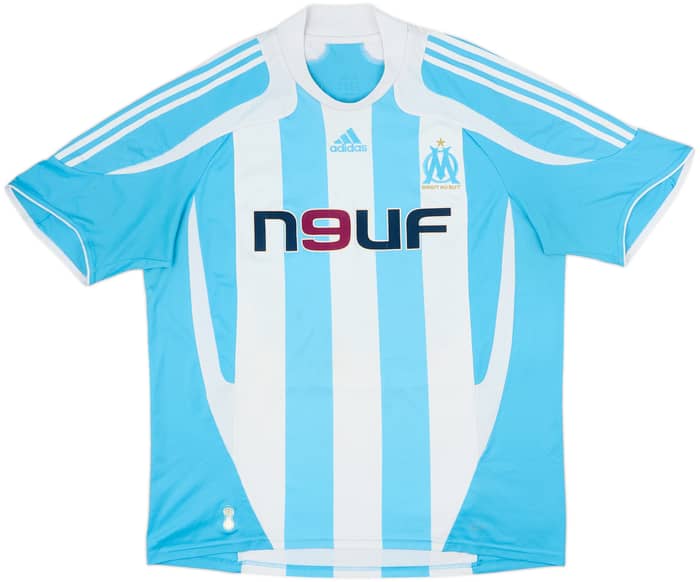2007-08 Olympique Marseille Camiseta de Visitante Valbuena #28 - 6/10 - (XL)