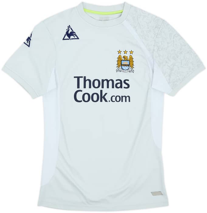 2008-09 Manchester City Le Coq Sportif Training Shirt - 6/10 - (XL.Boys)