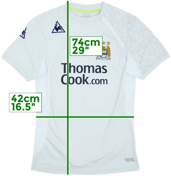 2008-09 Manchester City Le Coq Sportif Training Shirt - 6/10 - (XL.Boys)