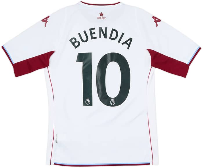 2021-22 Aston Villa Away Shirt Buendia #10 - 8/10 - (S)
