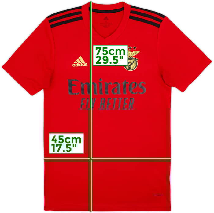 2020-21 Benfica Home Shirt - 5/10 - (S)