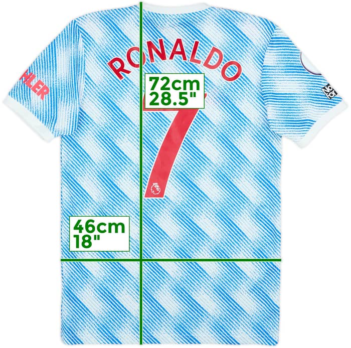 2021-22 Manchester United Away Shirt Ronaldo #7 - 8/10 - (S)