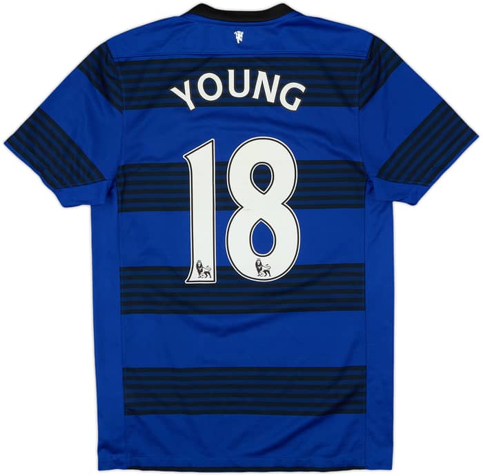 2011-13 Manchester United Away Shirt Young #18 - 8/10 - (S)