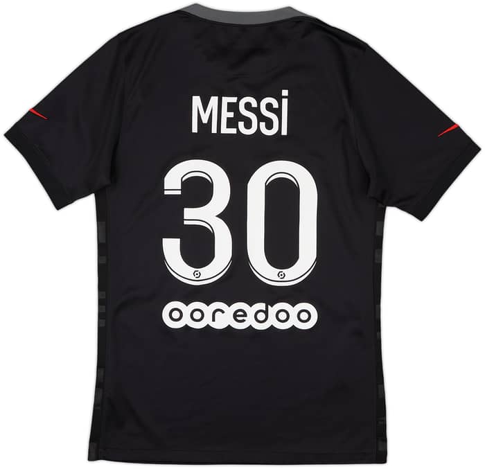 2021-22 Paris Saint-Germain Third Shirt Messi #30 - 8/10 - (S)