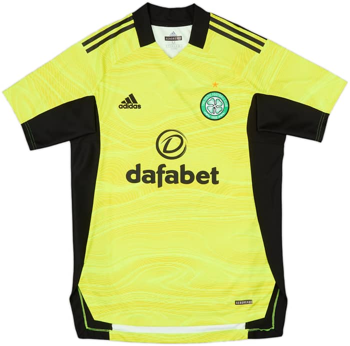 2021-22 Celtic Authentic GK S/S Shirt - 9/10 - (M)