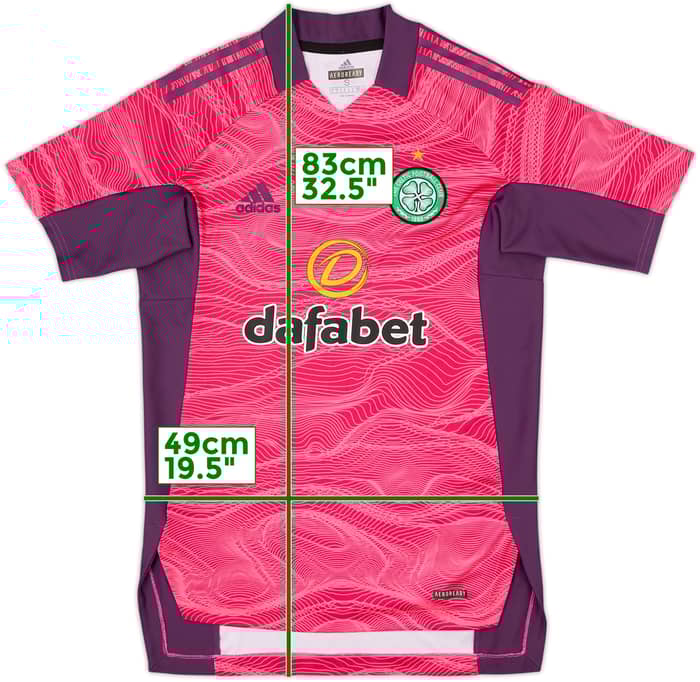 2021-22 Celtic Authentic GK S/S Shirt - 10/10 - (S)