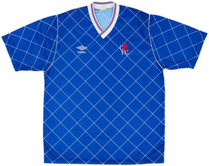 1987-89 Chelsea Home Shirt - 9/10 - (M)