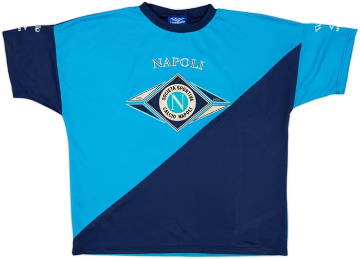 1993-94 Napoli Umbro Training Shirt - 6/10 - (L)