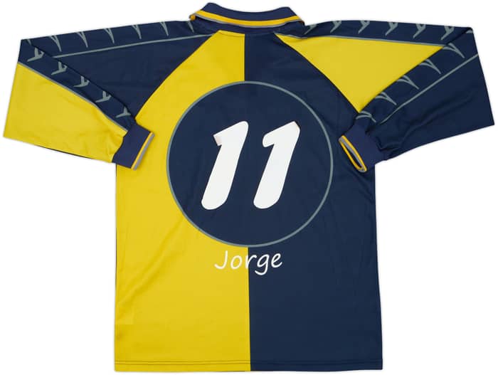 2005-06 La Chaux-de-Fonds Home L/S Shirt Jorge #11 - 5/10 - (L)