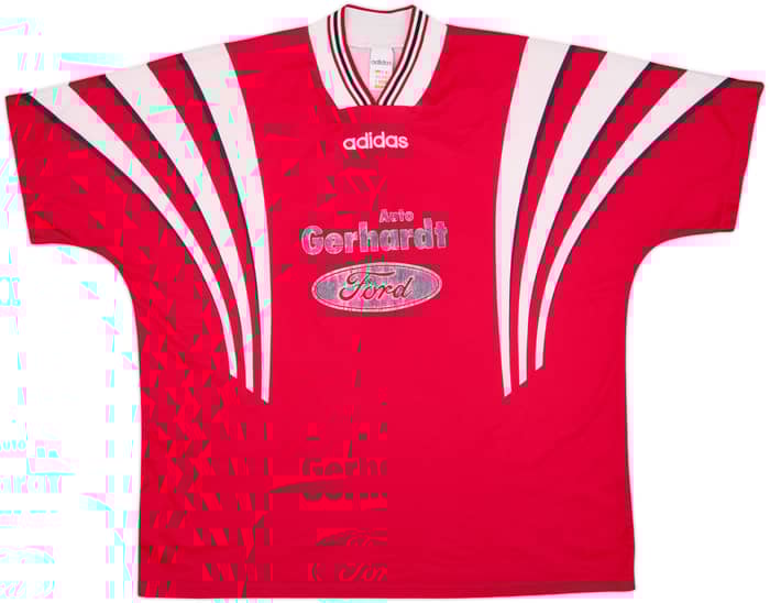 1996-98 adidas Template Shirt #10 - 6/10 - (XL)