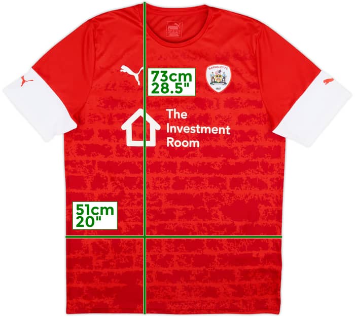 2019-20 Barnsley Home Shirt - 9/10 - (L)